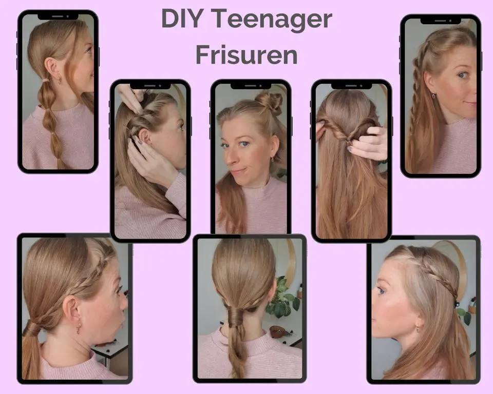 ¦ teenager frisuren lernen ¦ tutorial teenager frisuren ¦ online video frisur teeny ¦ maedchen frisuren lernen ¦ kathrin puetzer ¦ hairstyling