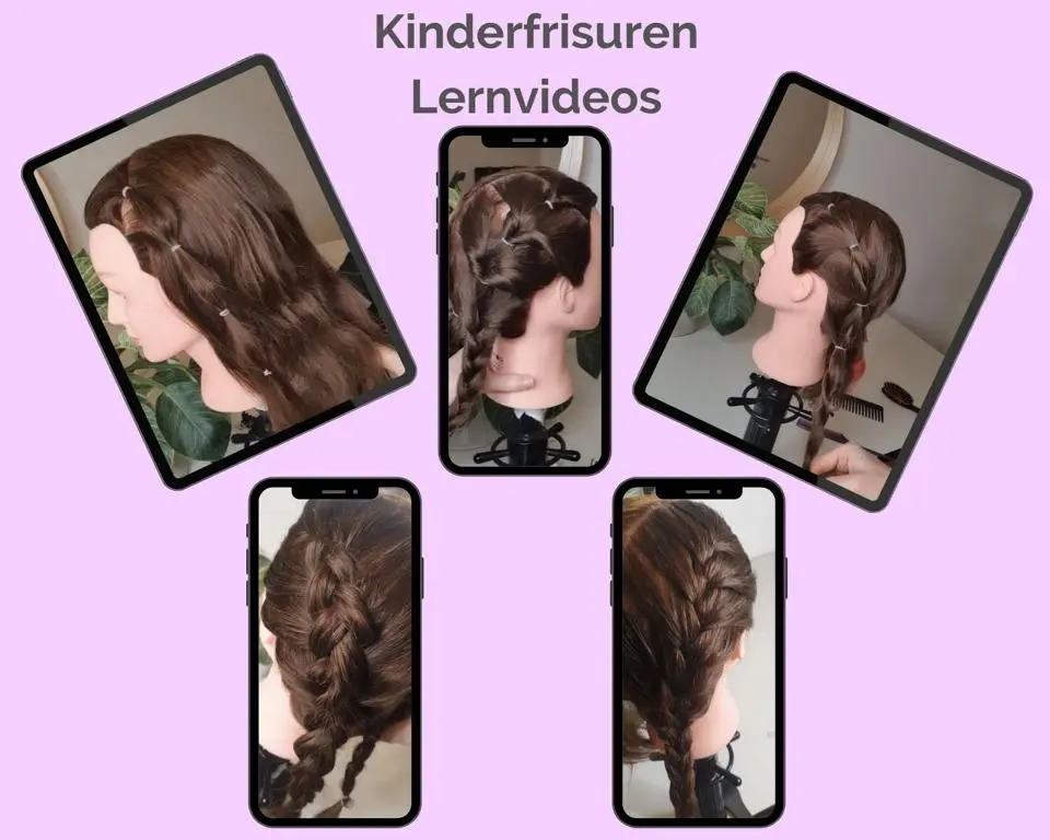 ¦ kinderfrisuren lernen ¦ tutorial kinderfrisuren ¦ online video frisur maedchen ¦ maedchen frisuren lernen ¦ kathrin puetzer ¦ hairstyling 