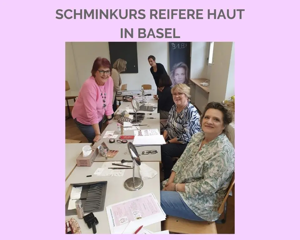 ¦ schminkkurs basel ¦ schminkkurs reifere haut ¦ schminktipps ü50 ¦ kathrin puetzer ¦ basel